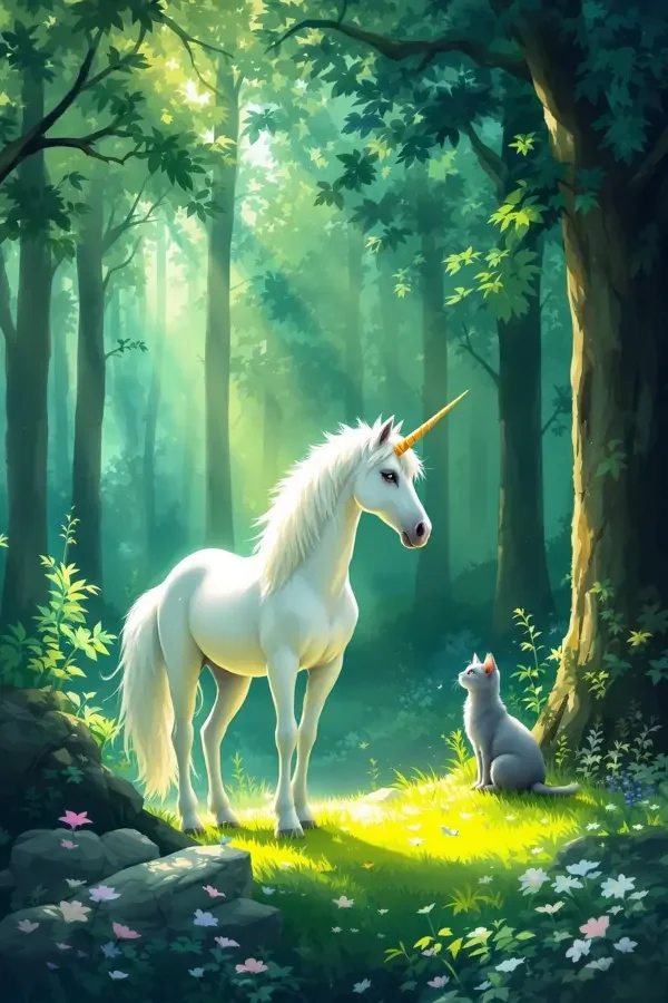 独角兽的森林 奇幻魔幻电影封面